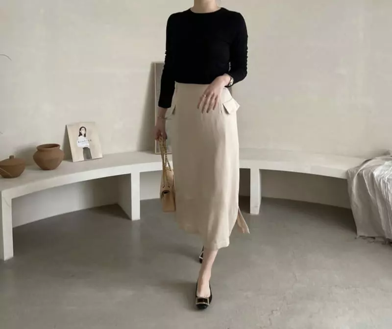 Afterglow - Korean Women Fashion - #womensfashion - Maje Round Tee