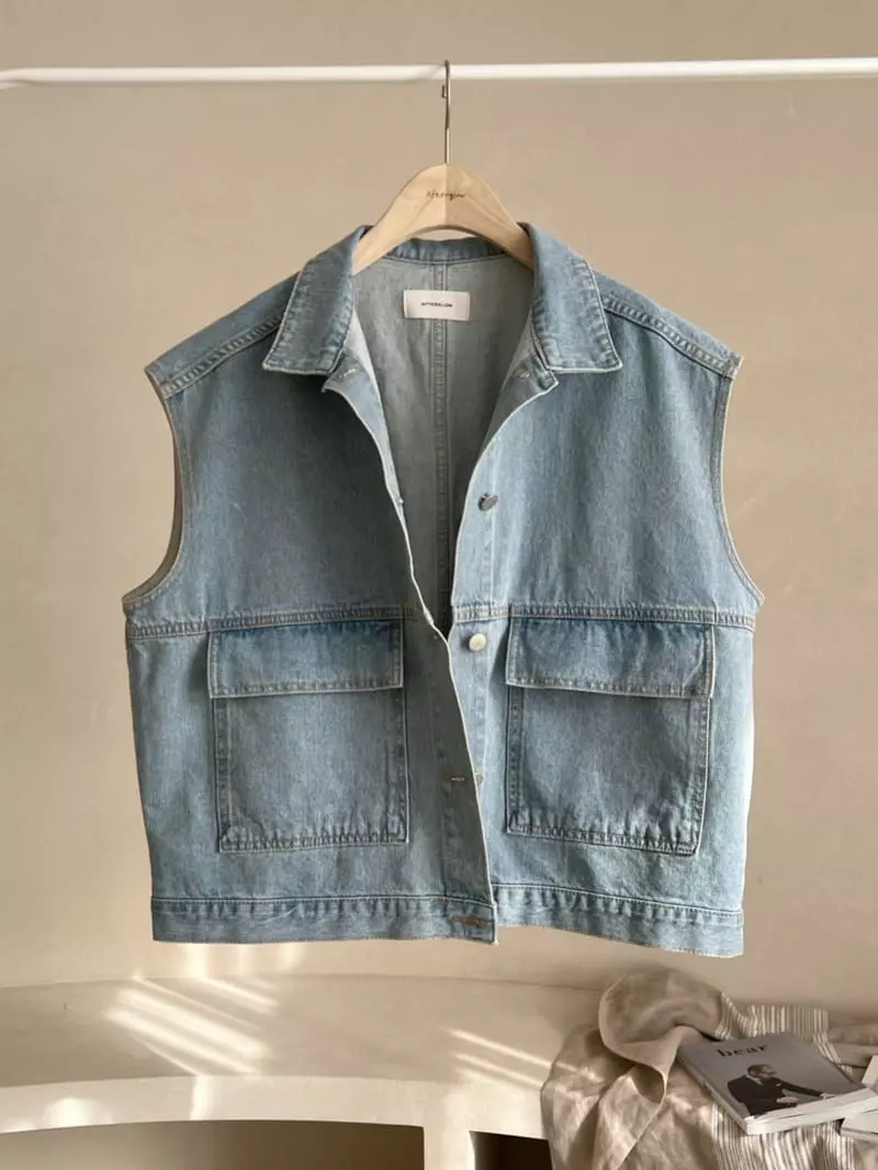 Afterglow - Korean Women Fashion - #womensfashion - 415 Denim Vest - 9