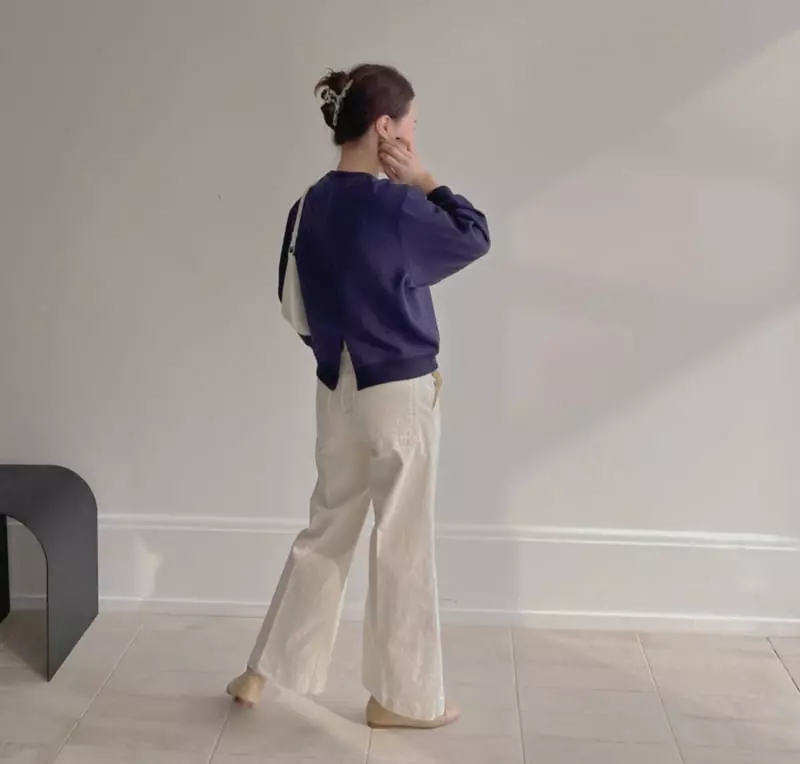 Afterglow - Korean Women Fashion - #womensfashion - 413 Cotton Wide Pants - 10