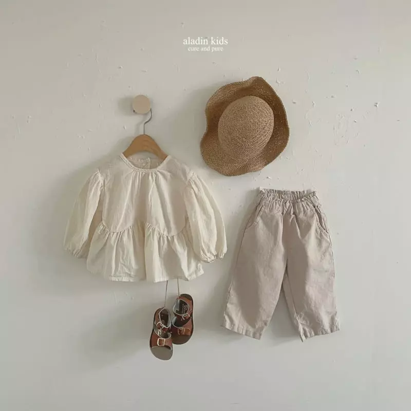 Aladin - Korean Children Fashion - #childofig - Spring Frill Pants - 10