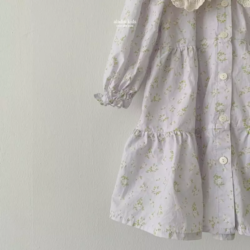Aladin - Korean Children Fashion - #childofig - Frill Cancan One-piece - 2