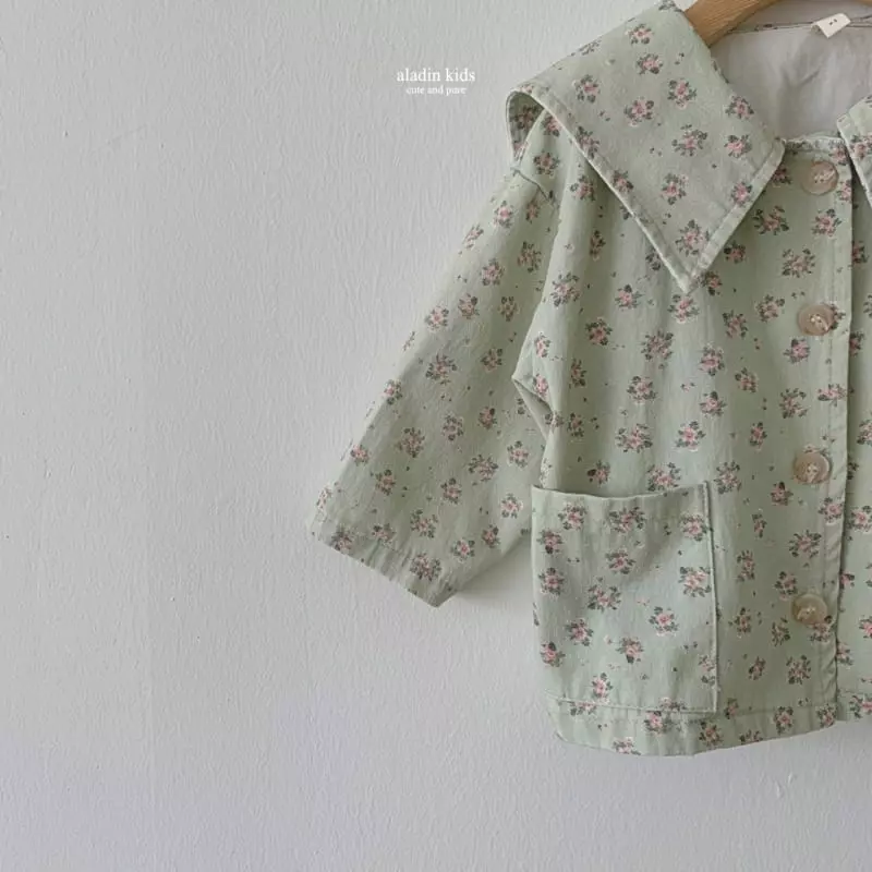 Aladin - Korean Children Fashion - #childofig - Flower Jacket - 6