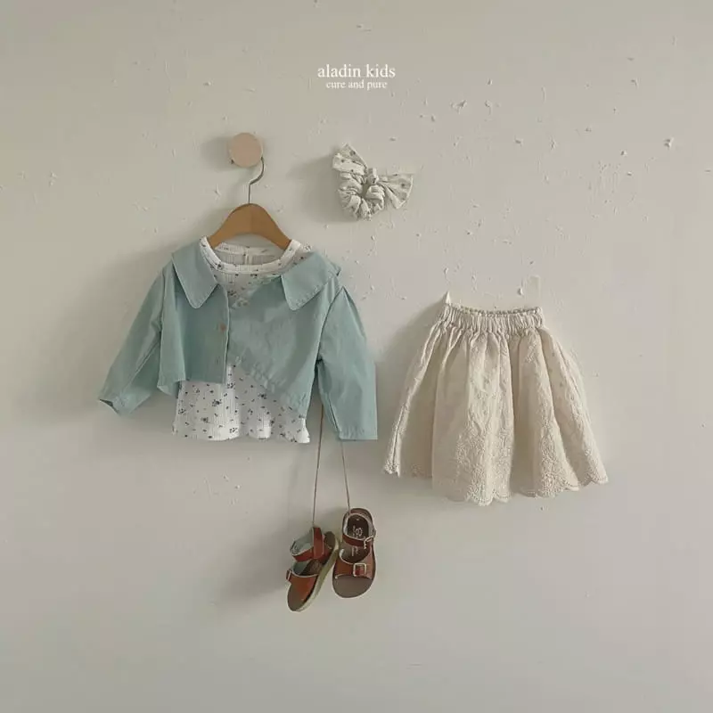 Aladin - Korean Children Fashion - #designkidswear - Short Collar Jacket - 2