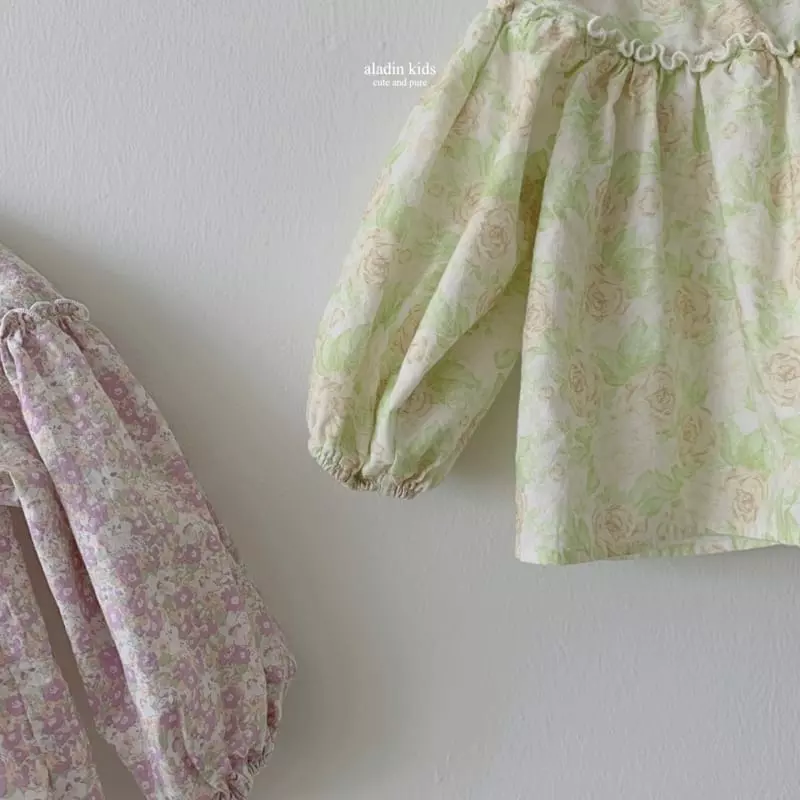 Aladin - Korean Children Fashion - #discoveringself - Spring Scent Blouse - 6