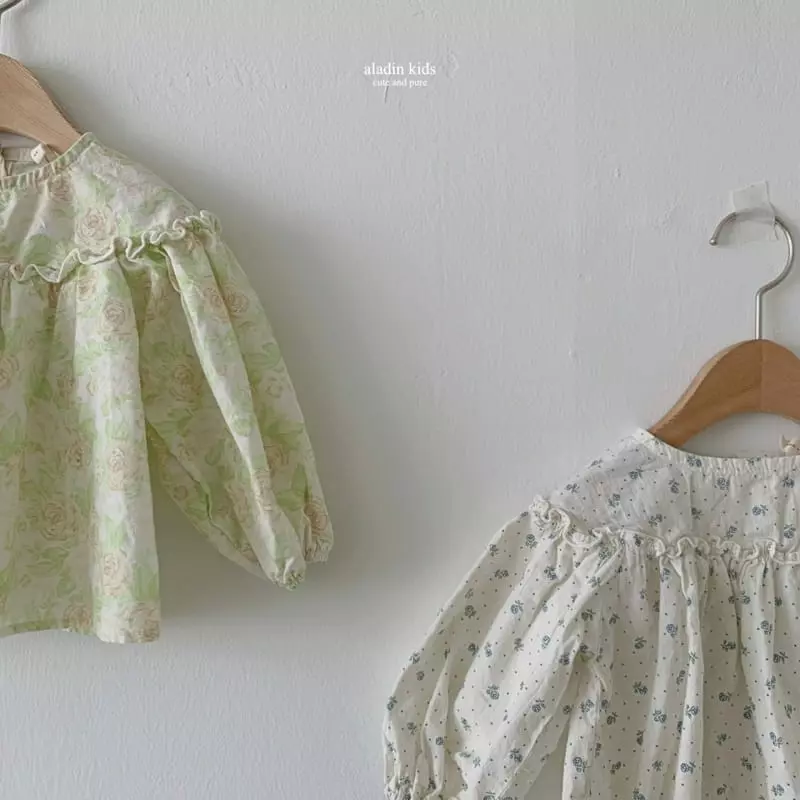 Aladin - Korean Children Fashion - #fashionkids - Spring Scent Blouse - 7