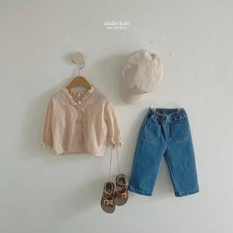 Aladin - Korean Children Fashion - #kidsshorts - Vintage Blouse - 9