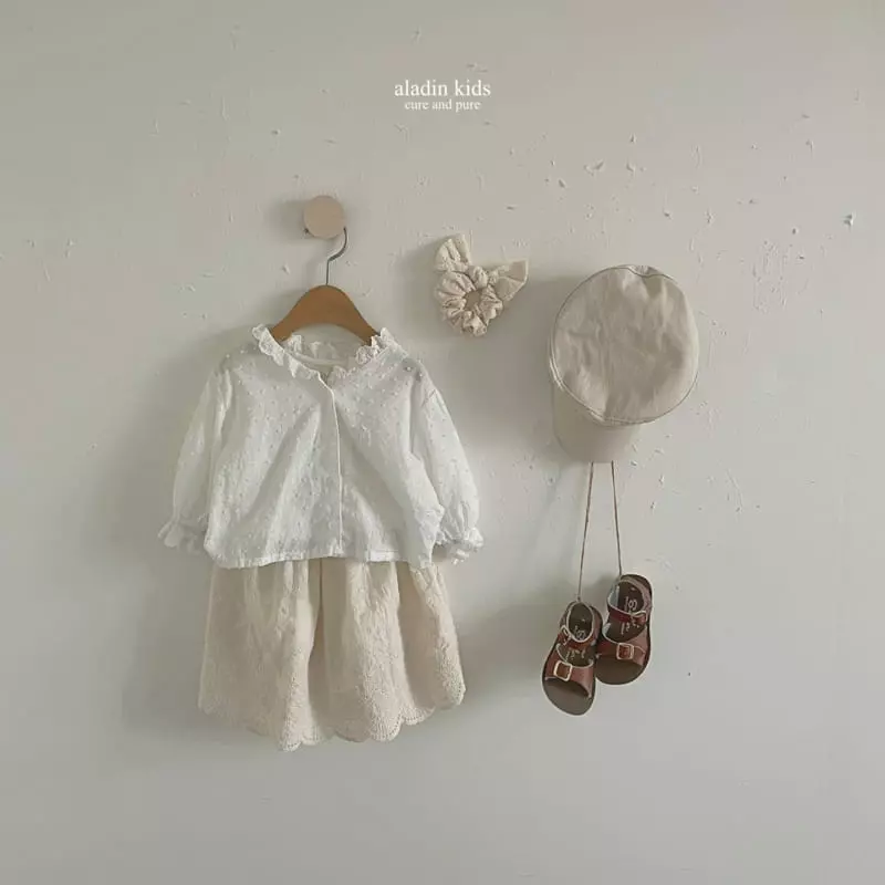 Aladin - Korean Children Fashion - #kidsshorts - Lace Skirt - 6