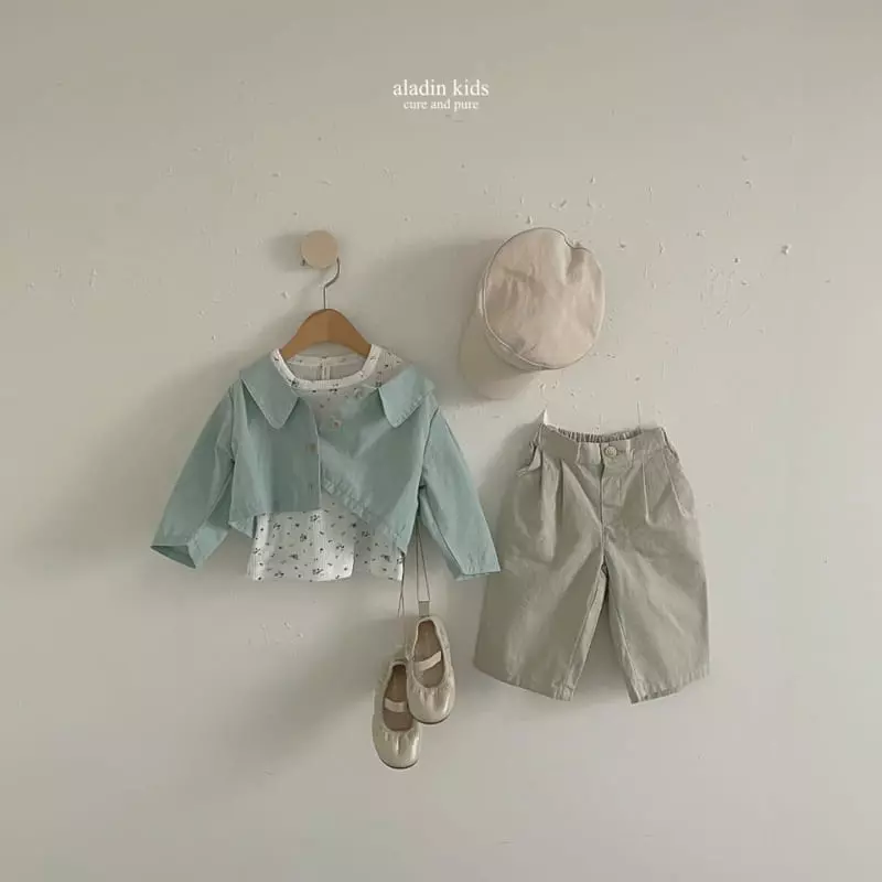 Aladin - Korean Children Fashion - #kidsshorts - Short Collar Jacket - 5