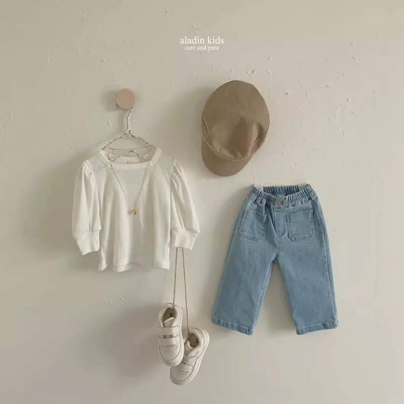 Aladin - Korean Children Fashion - #fashionkids - Square Tee - 4