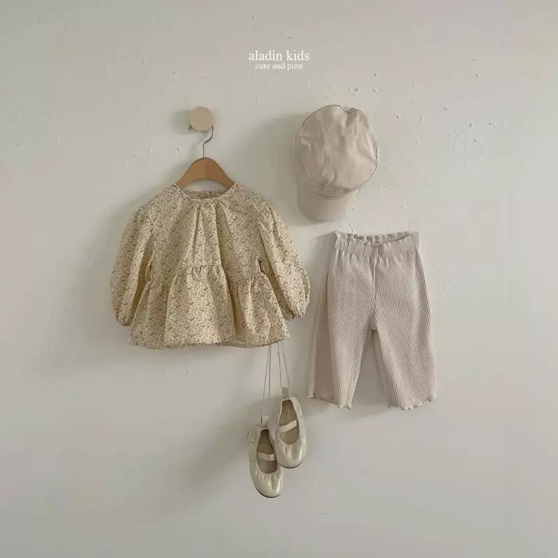 Aladin - Korean Children Fashion - #kidsshorts - Spring Rib Pants