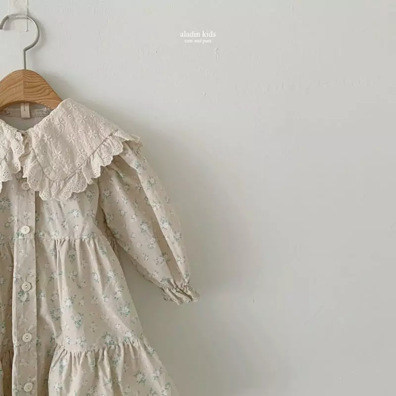 Aladin - Korean Children Fashion - #kidsstore - Frill Cancan One-piece - 8