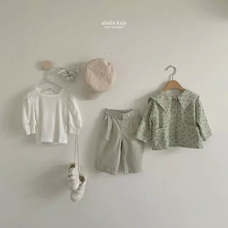 Aladin - Korean Children Fashion - #kidsstore - Square Tee - 5