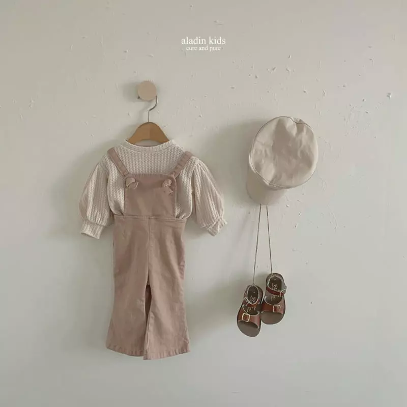 Aladin - Korean Children Fashion - #kidzfashiontrend - Puff Knit Tee - 12