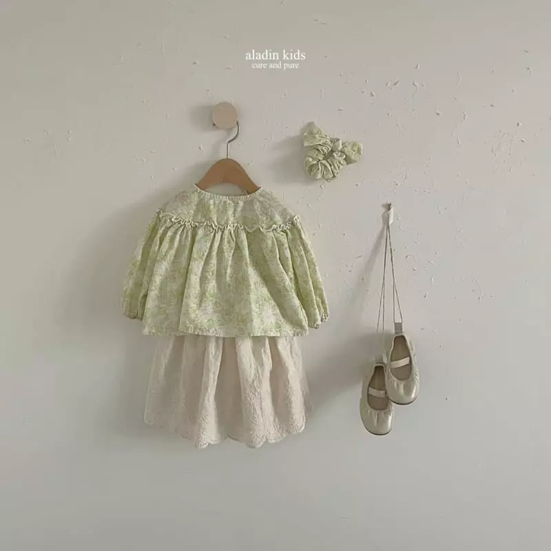 Aladin - Korean Children Fashion - #littlefashionista - Lace Skirt - 10
