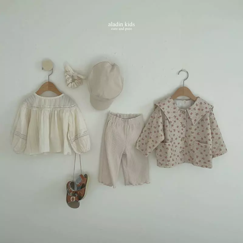 Aladin - Korean Children Fashion - #littlefashionista - Spring Rib Pants - 5