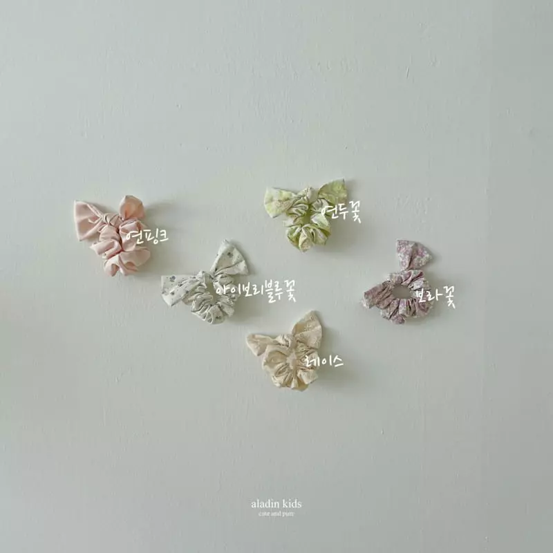 Aladin - Korean Children Fashion - #magicofchildhood - Fresh Ribbon Hairstring [set of 5] - 2