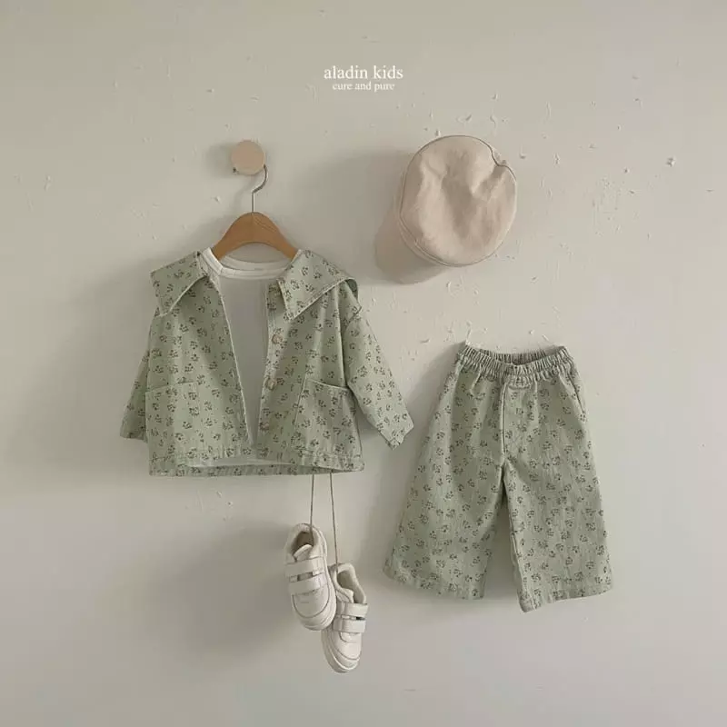 Aladin - Korean Children Fashion - #magicofchildhood - Flower Jacket - 2