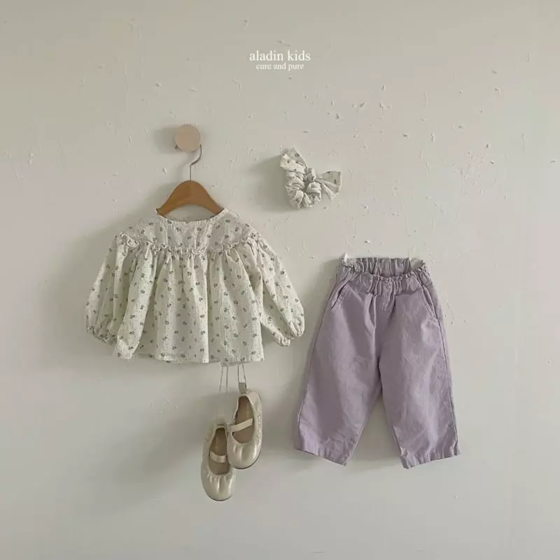 Aladin - Korean Children Fashion - #prettylittlegirls - Spring Frill Pants - 6