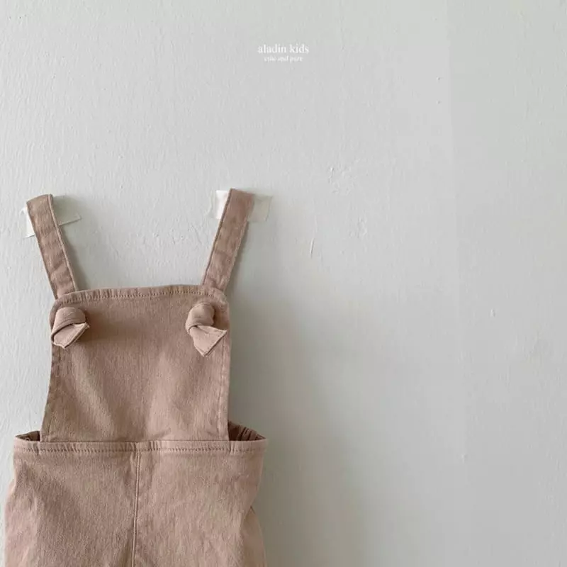 Aladin - Korean Children Fashion - #todddlerfashion - Bootscut Overalls - 8