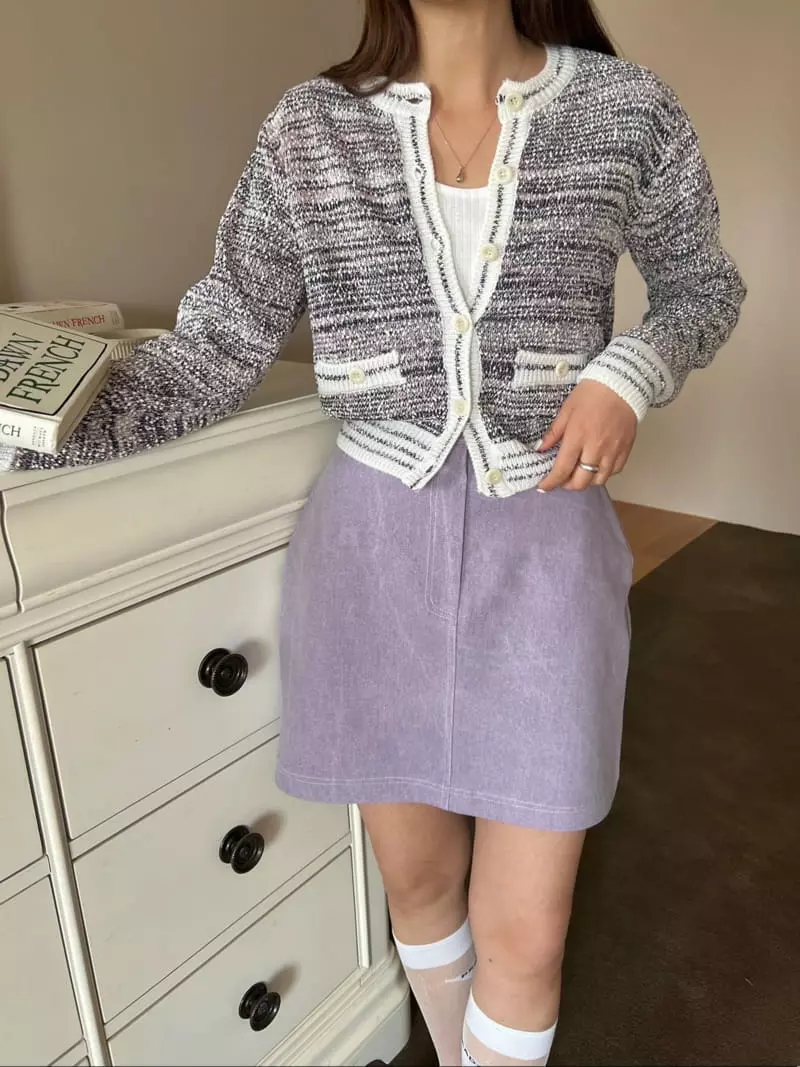 Almond Pepe - Korean Women Fashion - #momslook - Pastel Skirt