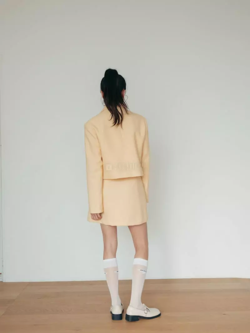 Almond Pepe - Korean Women Fashion - #womensfashion - Tweed Skirt - 4