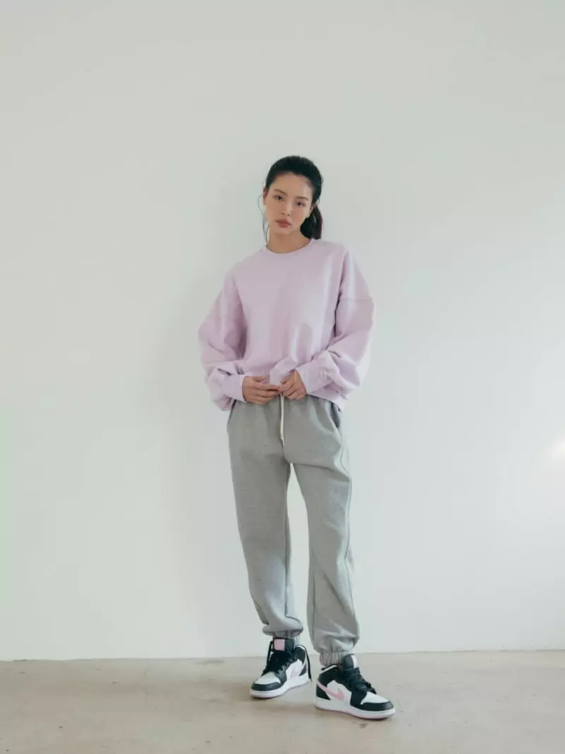 Almond Pepe - Korean Women Fashion - #momslook - Saint Sweatshirt - 4