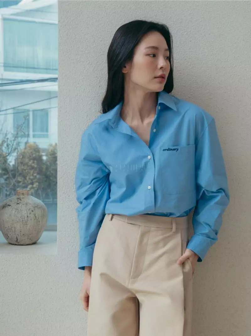 Almond Pepe - Korean Women Fashion - #romanticstyle - Audrey Embroidery Shirt - 2