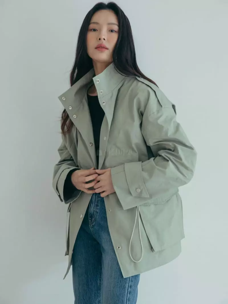 Almond Pepe - Korean Women Fashion - #romanticstyle - Matt Jacket - 2