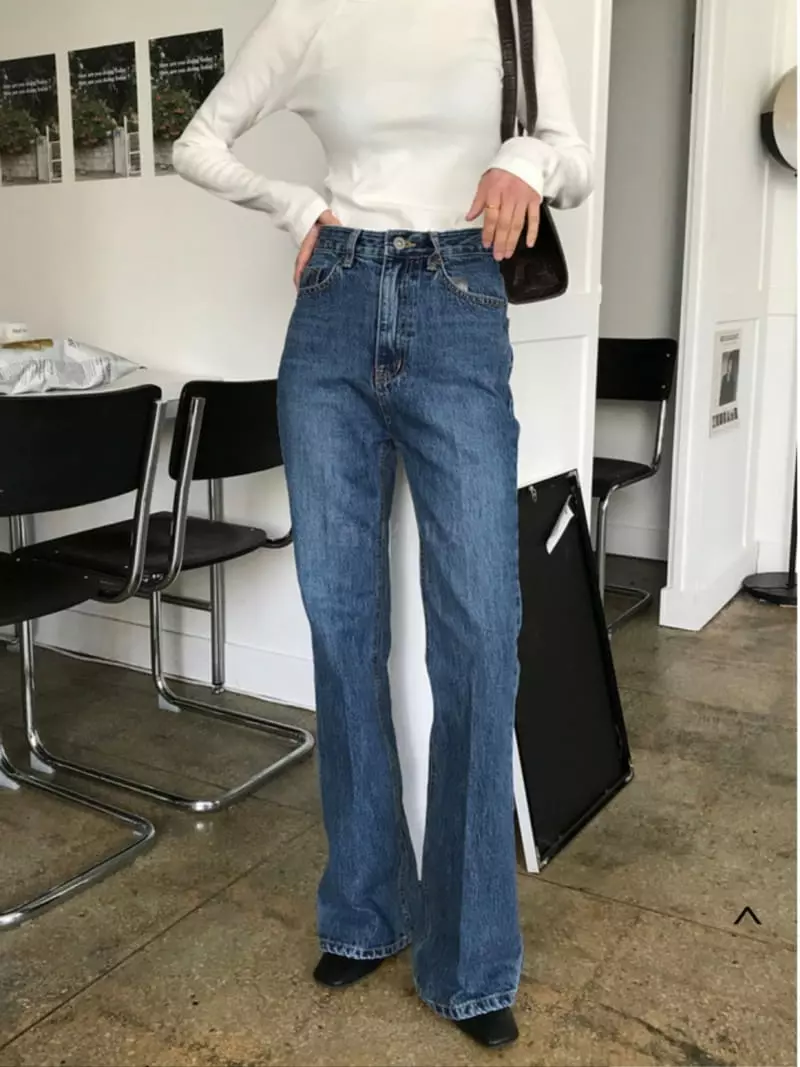 Almond Pepe - Korean Women Fashion - #romanticstyle - Verrer Bootcut Pants