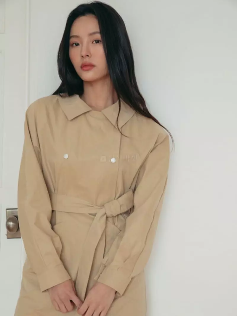 Almond Pepe - Korean Women Fashion - #vintageinspired - Normal Trench One-piece