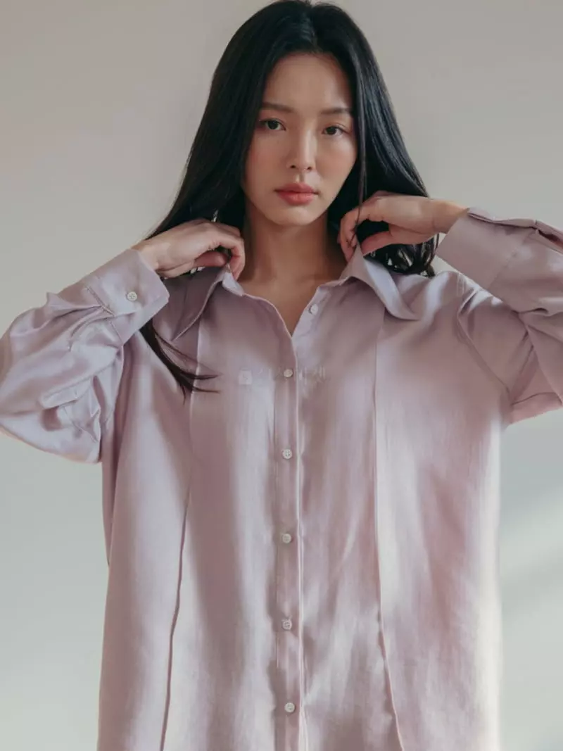 Almond Pepe - Korean Women Fashion - #vintagekidsstyle - Pintuck Blouse - 3