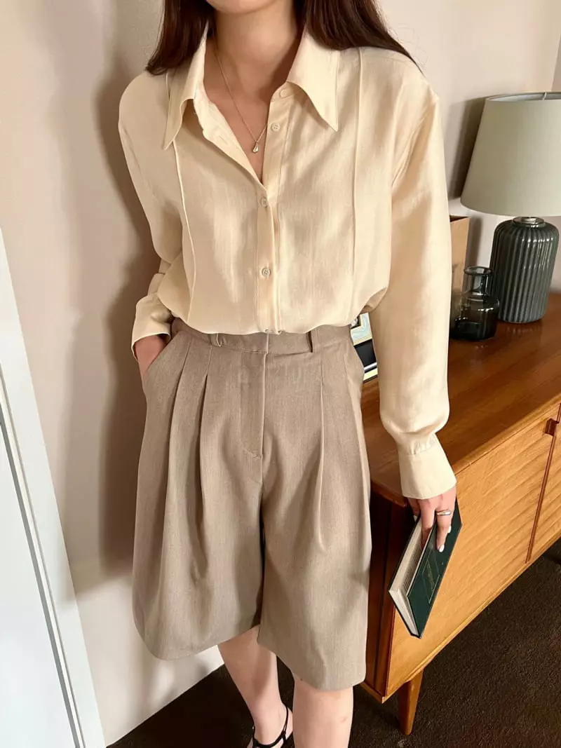 Almond Pepe - Korean Women Fashion - #womensfashion - Pro N Half Pants - 3