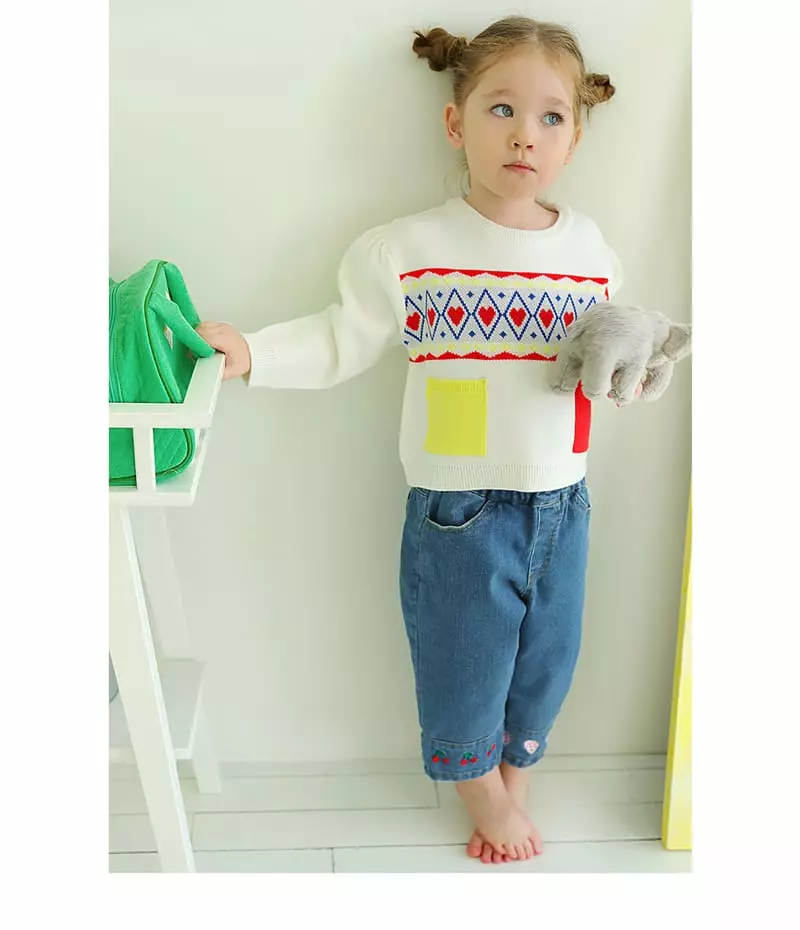 Amber - Korean Children Fashion - #childrensboutique - Rev Pullover