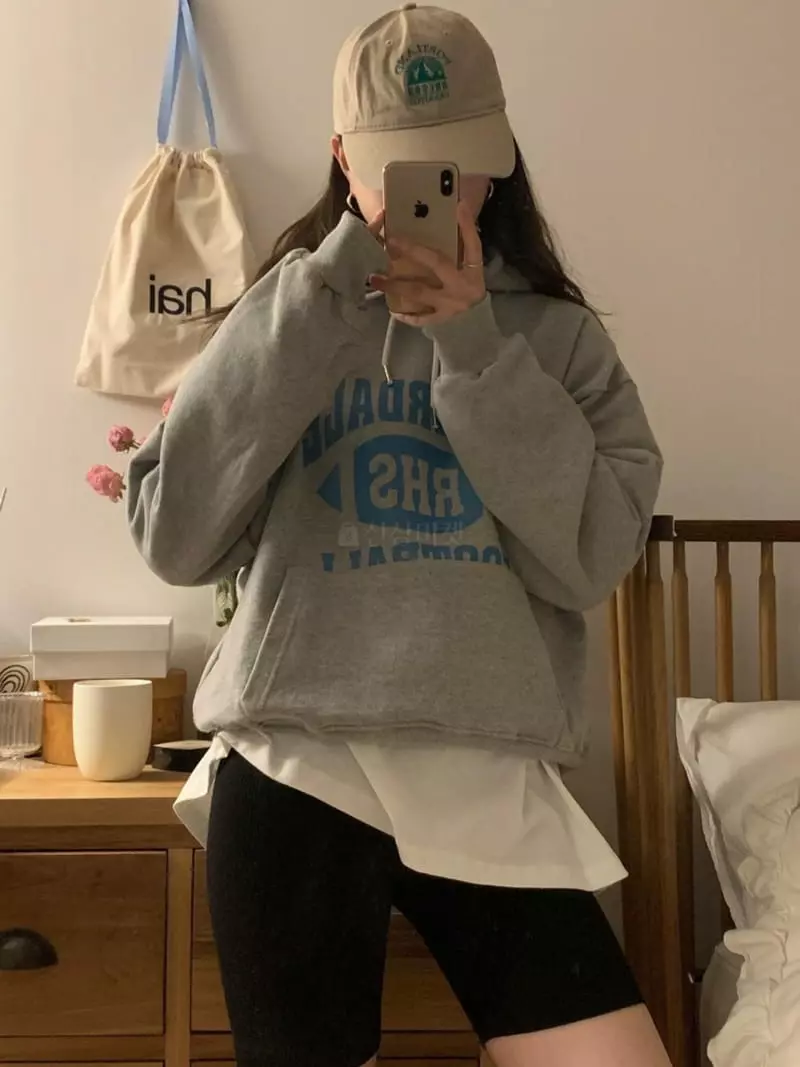 And Floyd - Korean Women Fashion - #momslook - River Hoody Tee - 2