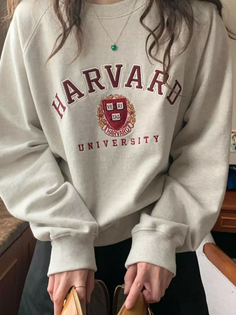 And Floyd - Korean Women Fashion - #momslook - Harvard Sweatshirt - 3