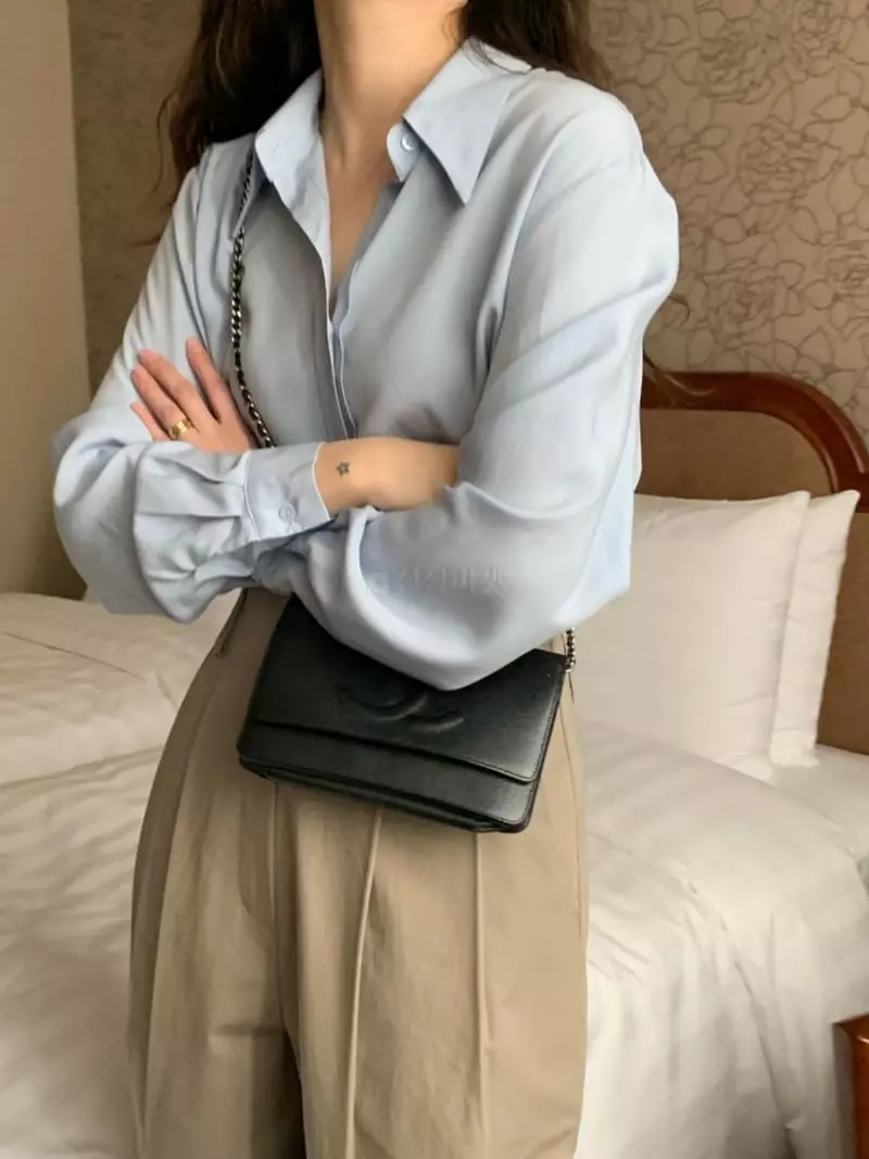 And Floyd - Korean Women Fashion - #momslook - Rosy Blouse