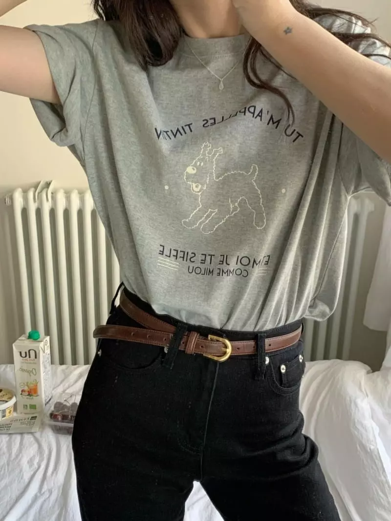 And Floyd - Korean Women Fashion - #womensfashion - Bedle Tee - 4