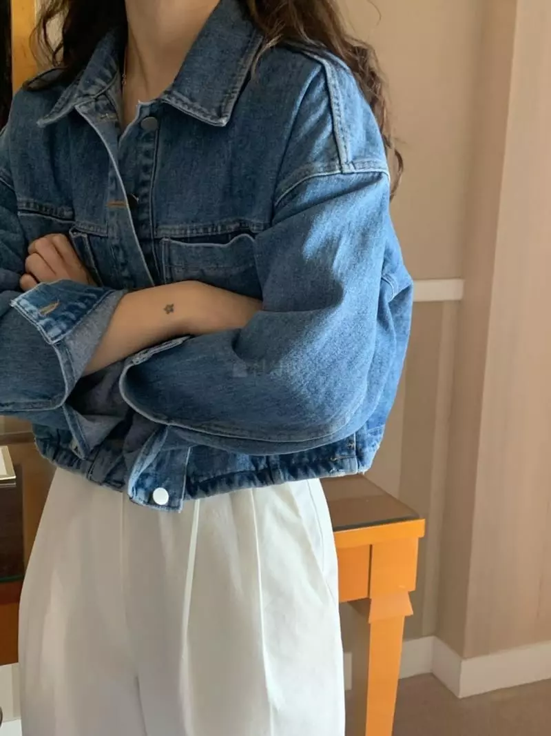 And Floyd - Korean Women Fashion - #momslook - Kenardy Denim Jacket - 3