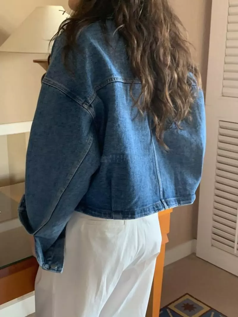 And Floyd - Korean Women Fashion - #momslook - Kenardy Denim Jacket - 4