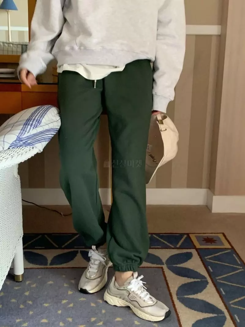 And Floyd - Korean Women Fashion - #momslook - Natural Jogger Pants