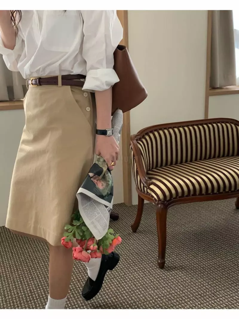 And Floyd - Korean Women Fashion - #thelittlethings - Beam Skirt - 4