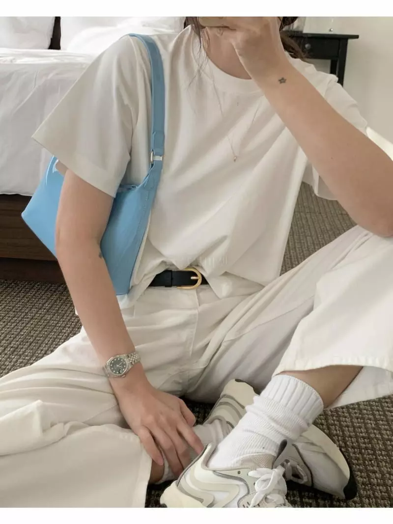 And Floyd - Korean Women Fashion - #momslook - Course Spand Tee - 2