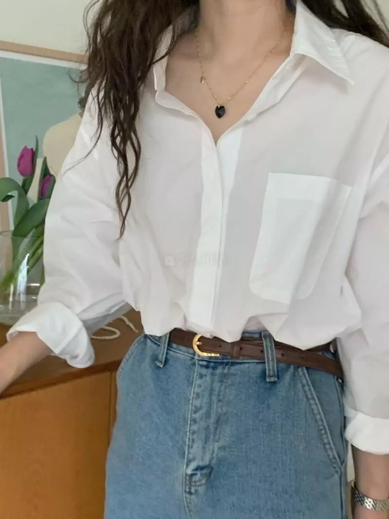 And Floyd - Korean Women Fashion - #momslook - Land Washing Shirt - 2