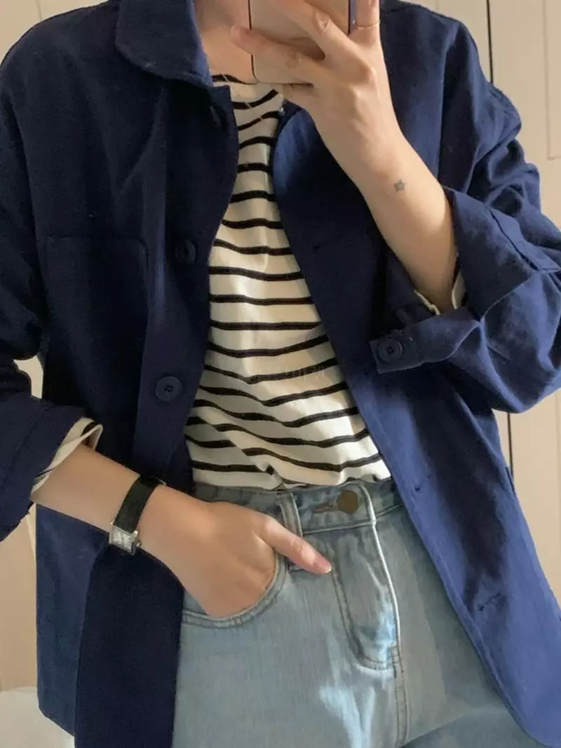 And Floyd - Korean Women Fashion - #restrostyle - Ern Jacket - 4
