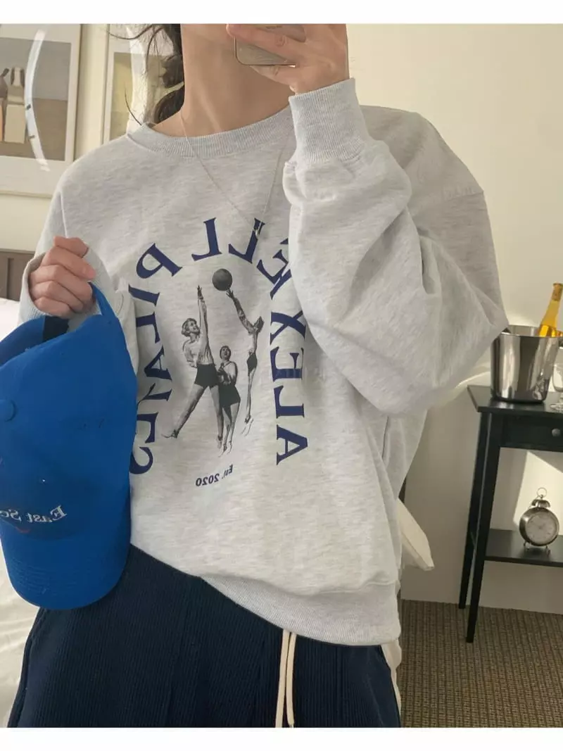 And Floyd - Korean Women Fashion - #thatsdarling - Pel Sweatshirt - 3