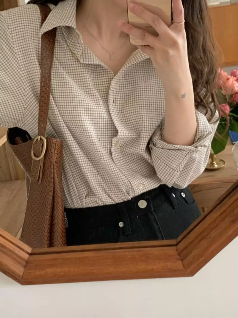 And Floyd - Korean Women Fashion - #womensfashion - Cookie Shirt - 2