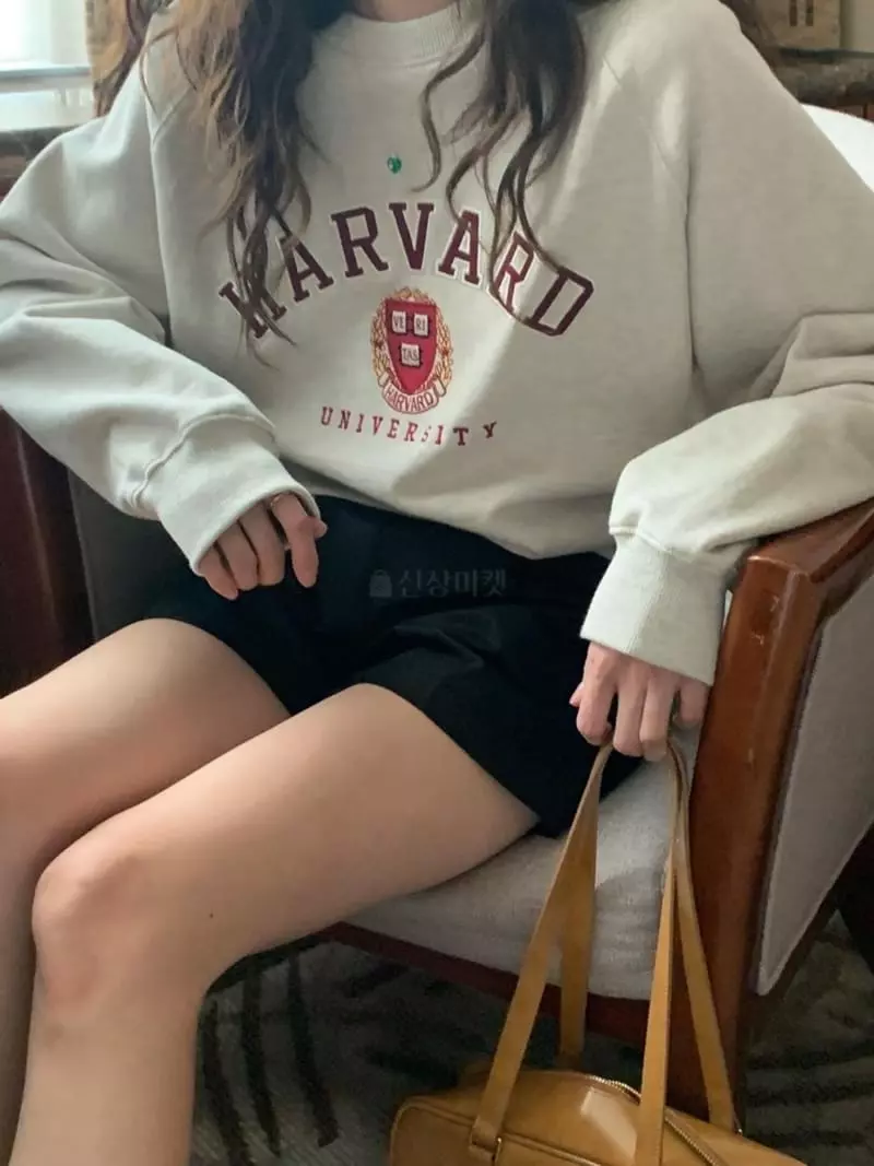 And Floyd - Korean Women Fashion - #momslook - Harvard Sweatshirt - 4