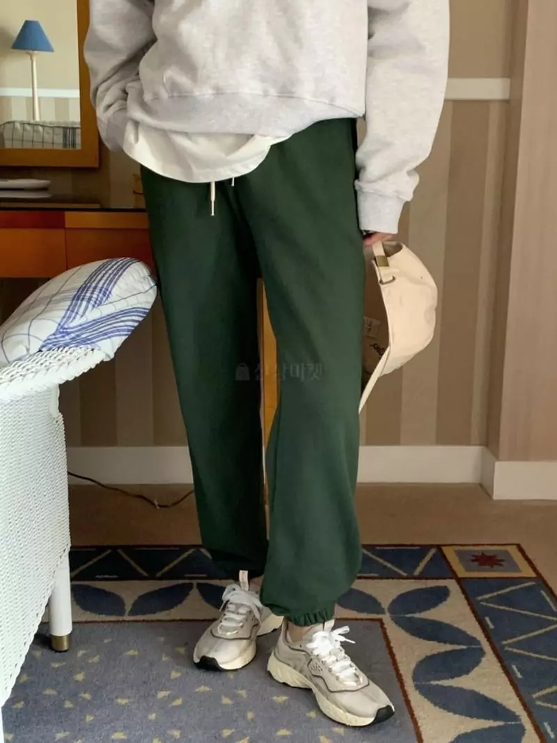 And Floyd - Korean Women Fashion - #womensfashion - Natural Jogger Pants - 2