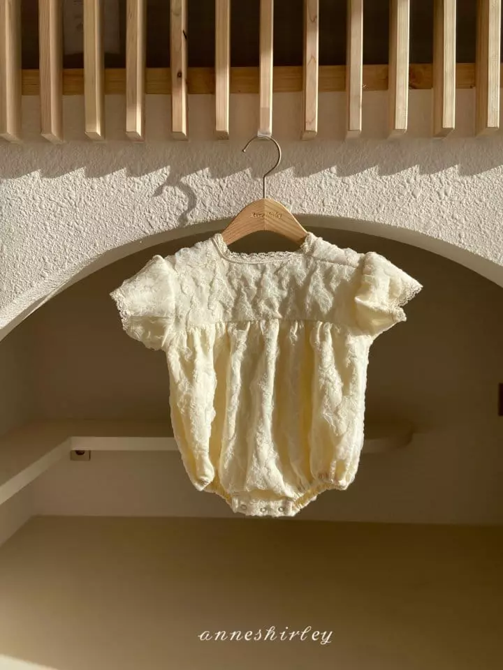 Anne Shirley - Korean Baby Fashion - #babyfever - Mini Lace Bodysuit - 4