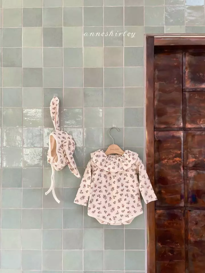 Anne Shirley - Korean Baby Fashion - #babygirlfashion - Flower Rabbit Bodysuit - 3